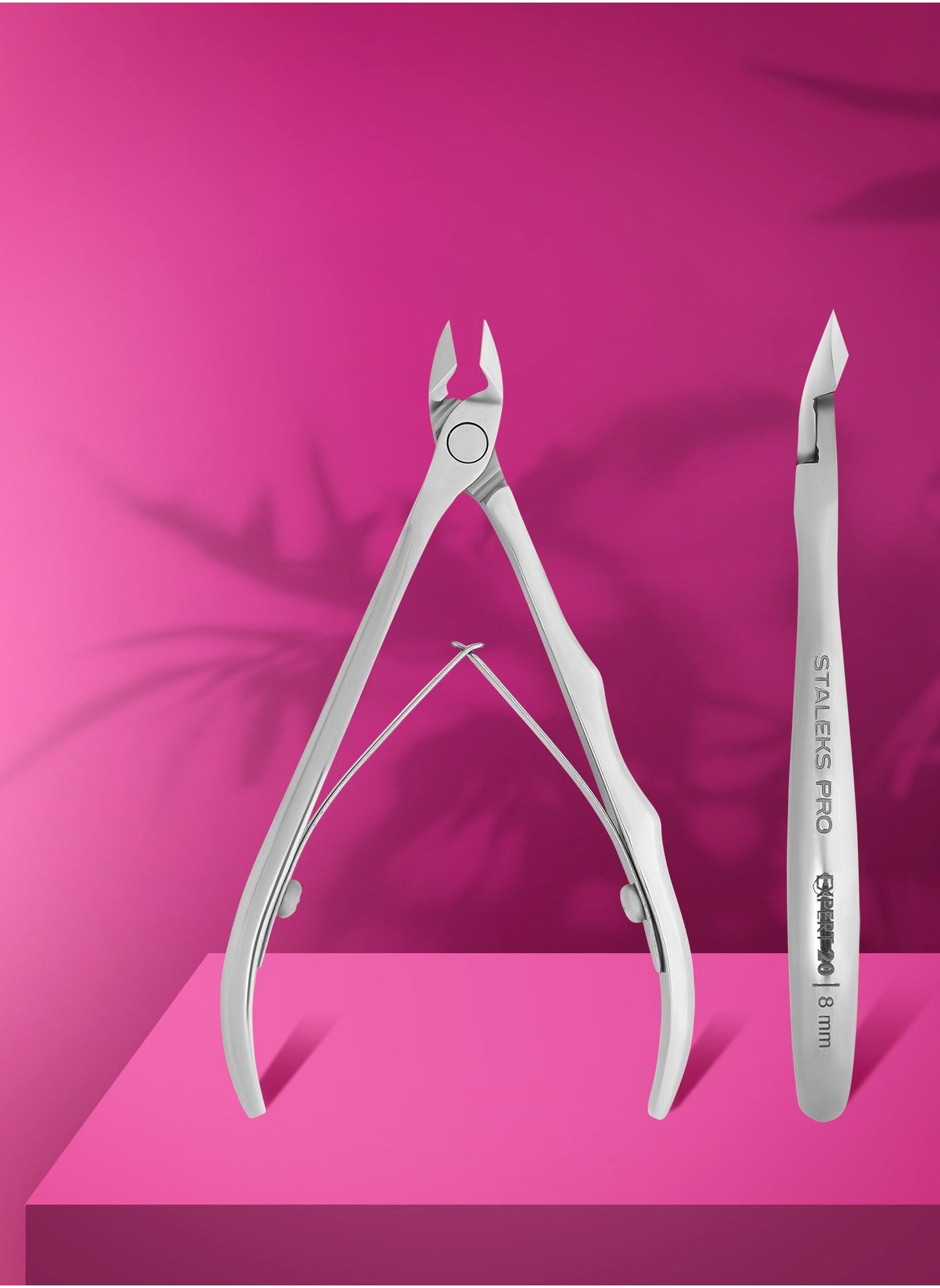 STALEKS PRO Professional Cuticle Nippers - EXPERT 20 | 8 mm 