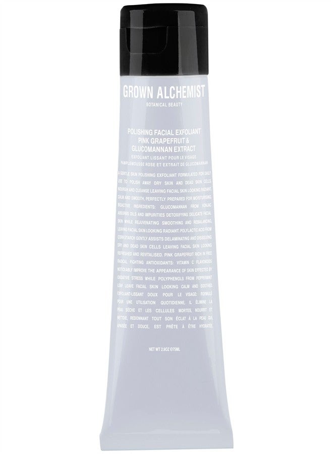 Grown Alchemist Polishing Facial Exfoliant Pink Grapefruit & Glucomannan Extract 75ml
