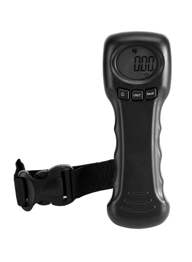 جيكتسي ميزان أمتعة، 50 كجم/110 رطل، ميزان أمتعة محمول معلق للسفر، قفل تلقائي للقراءة بعد الوزن، سهل القراءة وتسجيل البيانات - Image 1