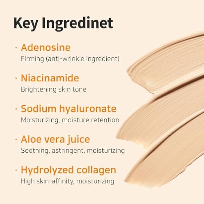Ronas CC Color Change Cream SPF38 PA+++ UV Protection Sunscreen Foundation Makeup base Korean Aesthetic Cosmetics 1.69 Fl oz - Image 3