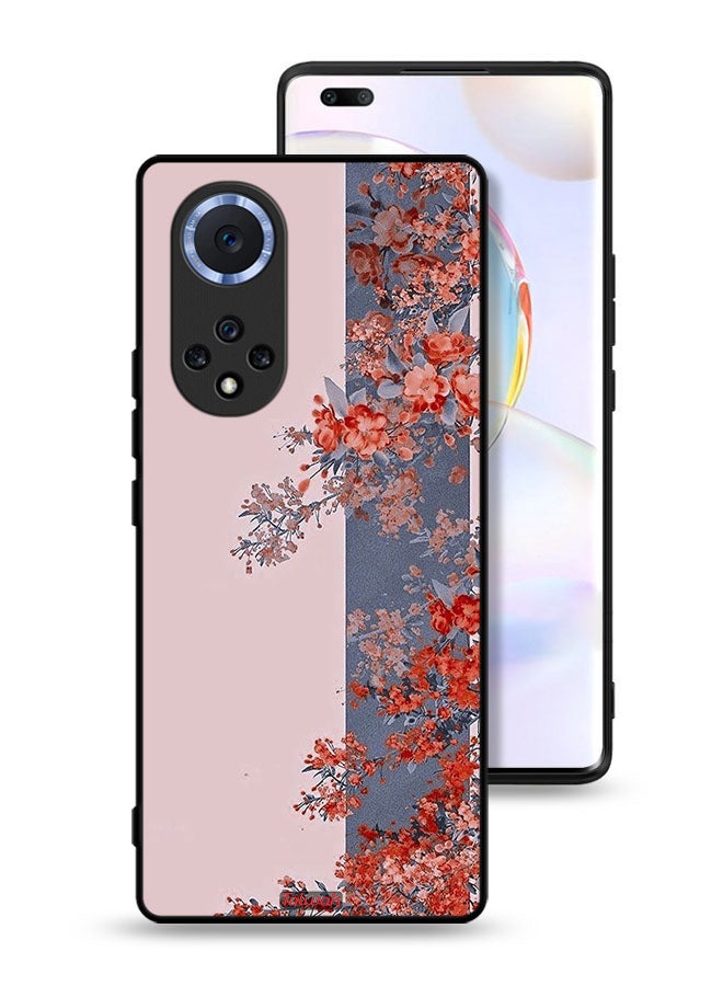 Tolwak Honor 50 Pro Protective Case Cover Tree Leaves And Flowers Art - Image 1