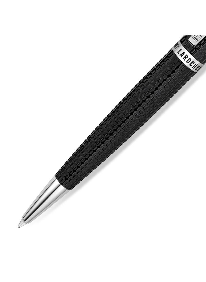 Guy Laroche Alex Black with Silver Trims Stainless Steel Pen for Men - Image 3