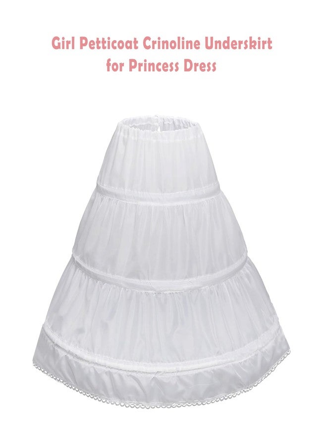 Popuid Girls Princess Costume Dress with Crown Gloves Wand Handbag, Funny Kids Video Game Theme Party Halloween Outfits (7-8 Years old) - Image 4