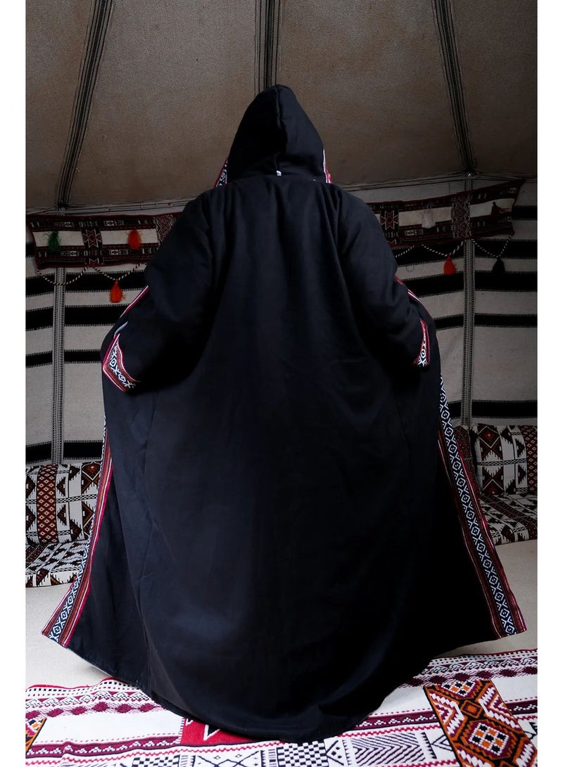 آر إس فروة  دبل فيس جوخ لون أسود رصاصي - Image 3