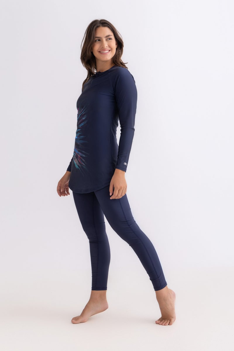 Libra Sport Riviera Swimsuit - Coral - Image 5