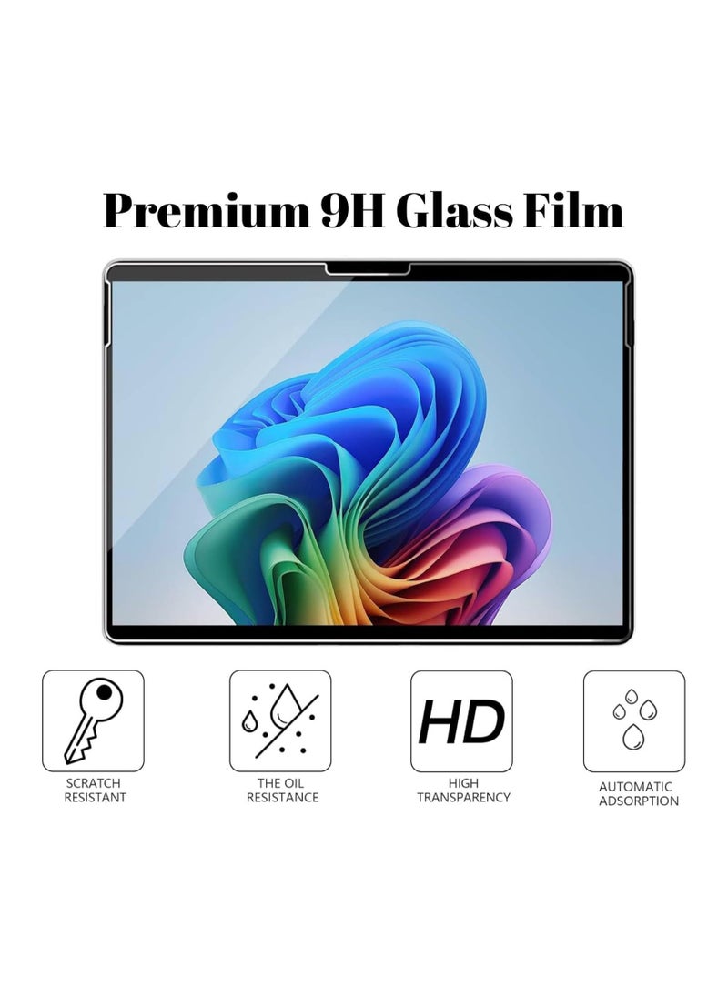 General 2 Pack Screen Protectors for Microsoft Surface Pro 11 2024 13 inch, 9H Glass Screen Film Scratch Resistant Bubble Free Easy to Install Screen Protectors for Surface Pro 11 2024  - Image 2