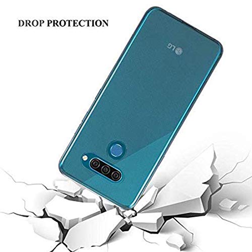 Casotec Soft TPU Back Case Cover for LG Q60 - Clear - Image 4