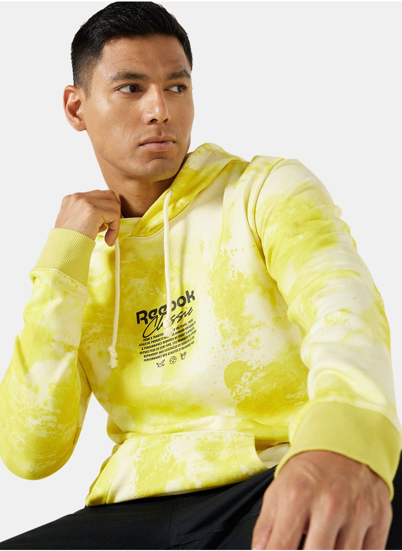 Reebok - Classics All Over Print Hoodie - Image 1