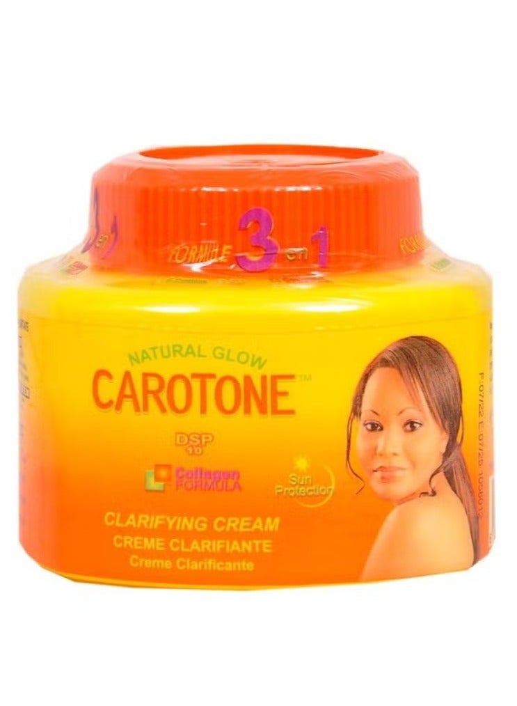 CAROTONE Natural Glow Clarifying Cream - DSP 10 - Collagen Formula 10.1 fl oz / 300ml