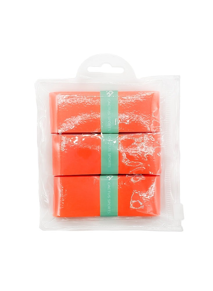 Cactus Sports Cactus Sports Double Face Soft Comfortable Sweat Absorbent Over-Grip, Unisex, Pack Of 3Pcs Ultra Wrap Over-Grip For Tennis And Padel - Image 1