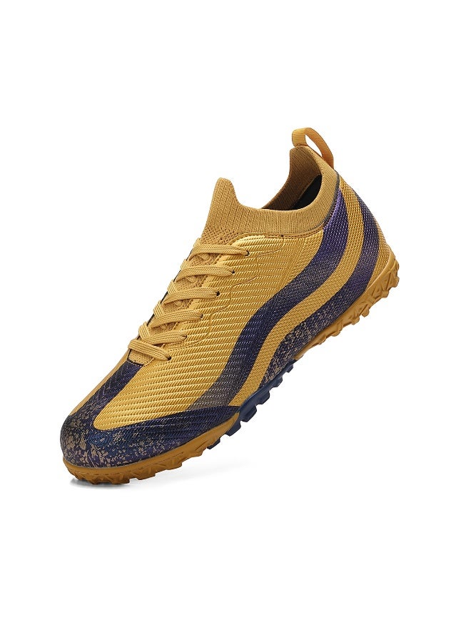 سكاي فيو أحذية كرة قدم للرجال والنساء على أرض صلبة، أحذية كرة قدم منخفضة الارتفاع للجنسين، أحذية كرة قدم خفيفة الوزن للتدريب الاحترافي في الأماكن المغلقة والمفتوحة IC/IN - Image 1