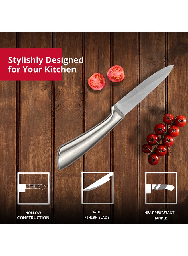 Stainless Steel Knife Heavy-Duty Meat & Vegetable Chopper with Ergonomic Handle Size 09 cm (KQ0803) - Image 5