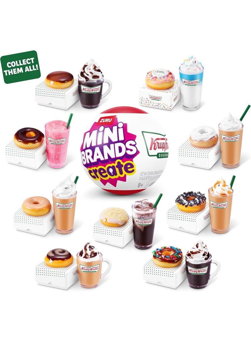 Mini Brands Create Krispy Kreme Create Series 1 Capsule by ZURU - Collectable Minis Blind Packaging DIY Novelty Resin for Playing, Mini Food Replicas, Ages 14+ - Image 5