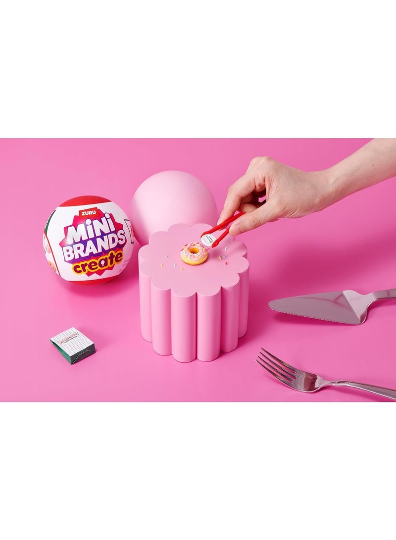Mini Brands Create Krispy Kreme Create Series 1 Capsule by ZURU - Collectable Minis Blind Packaging DIY Novelty Resin for Playing, Mini Food Replicas, Ages 14+ - Image 4