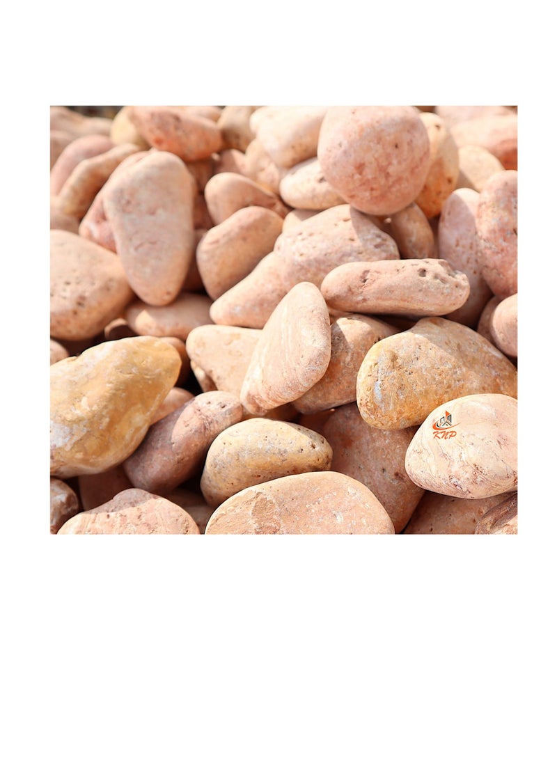 KNP Red Forest River Stone Natural Garden Material 5-8 cm 20 kg  - Image 3