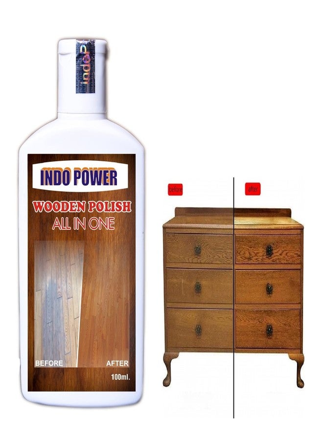 INDOPOWER LZaA316-Wooden polish All In One 100ml. - Image 2
