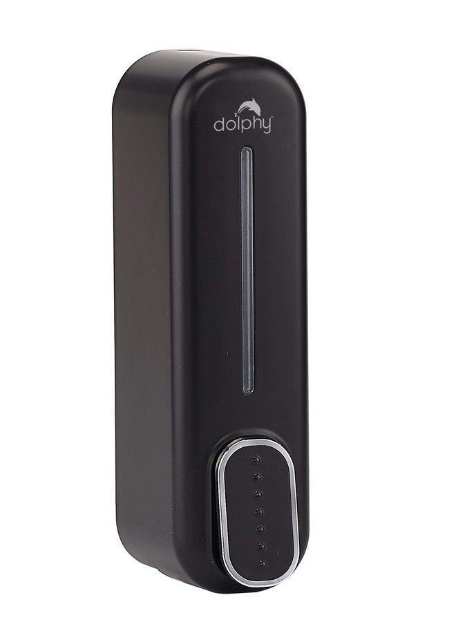 DOLPHY موزع صابون سائل دلفي ABS للحمام والمطبخ - 300 مل، أسود - Image 1