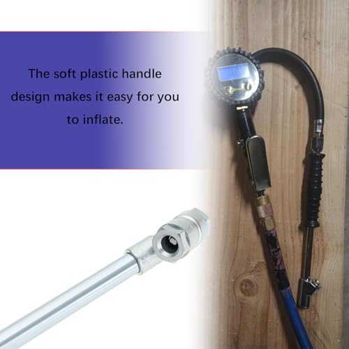 LT Easiyl PCL Tire Valve Tools 1/4NPT PCL Dual Head Chuck Valve Inflator Connector PCL Air Inflator Tyre Valve Connector for Car Motorcycle Bicycle - Image 3
