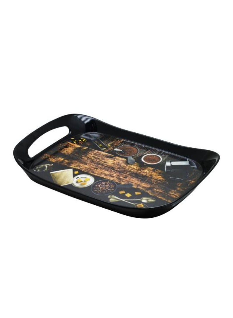 Top Pick Comfort Tray Medium Coffee Beans Dwt1073Cfb 14" X 9.6"