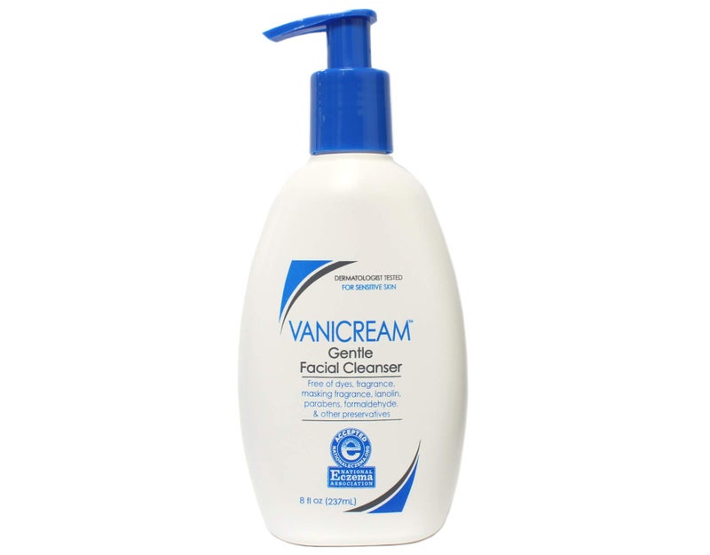 Vanicream Gentle Facial Cleanser for Sensitive Skin, 8 fl oz pack of 2 - Image 2