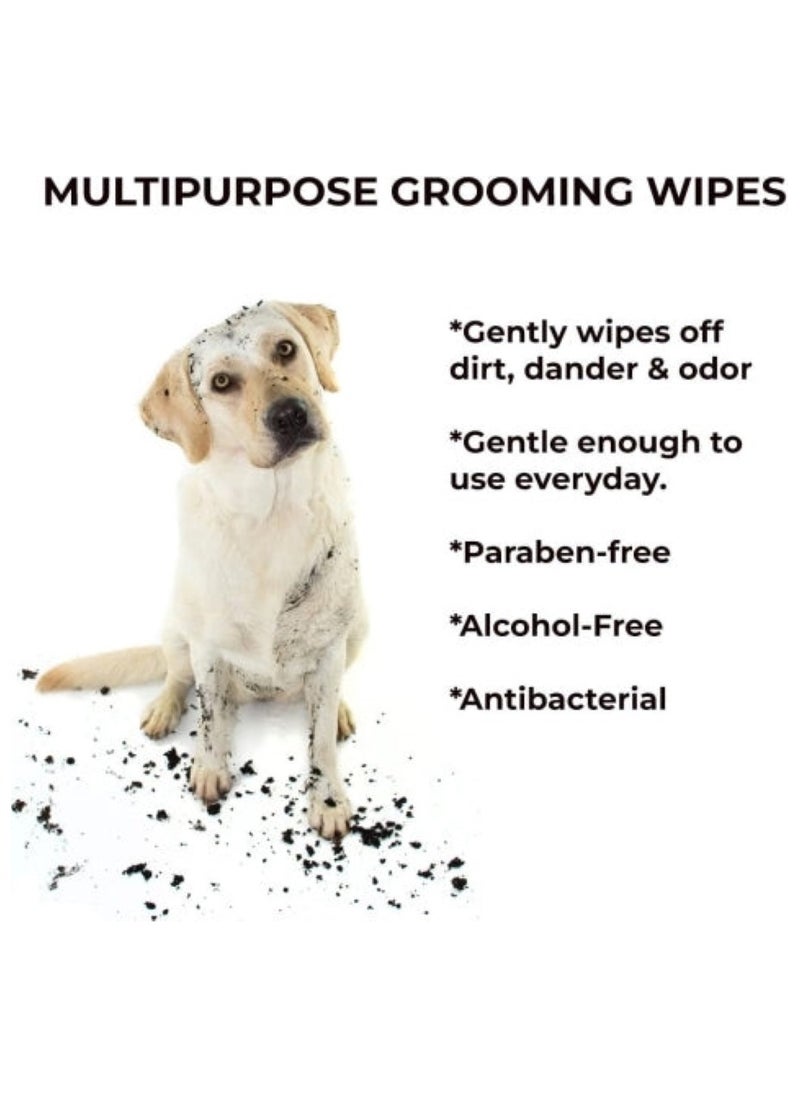 Aloe Vera Scented Sanitary Pet Wipes Suitable For Cats And Dogs