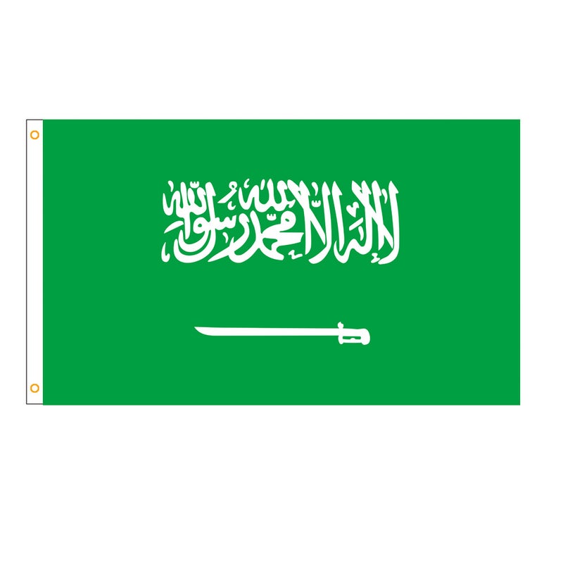 Saudi National Day Flags, Outdoor Car Flag, Hand Waving Flag, Saudi Arabia Decoration, Saudi Flag Bunting - Image 1