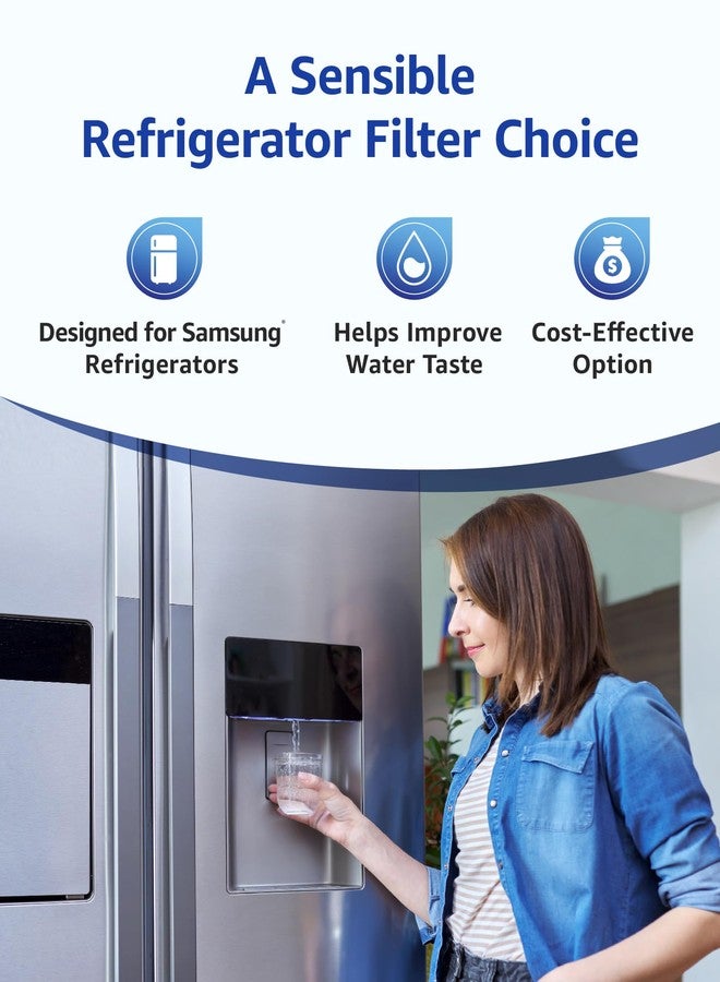 Overbest OB6045 Water Filter Replacement for Samsung® DA97-17376B, 3 Pack - Image 4