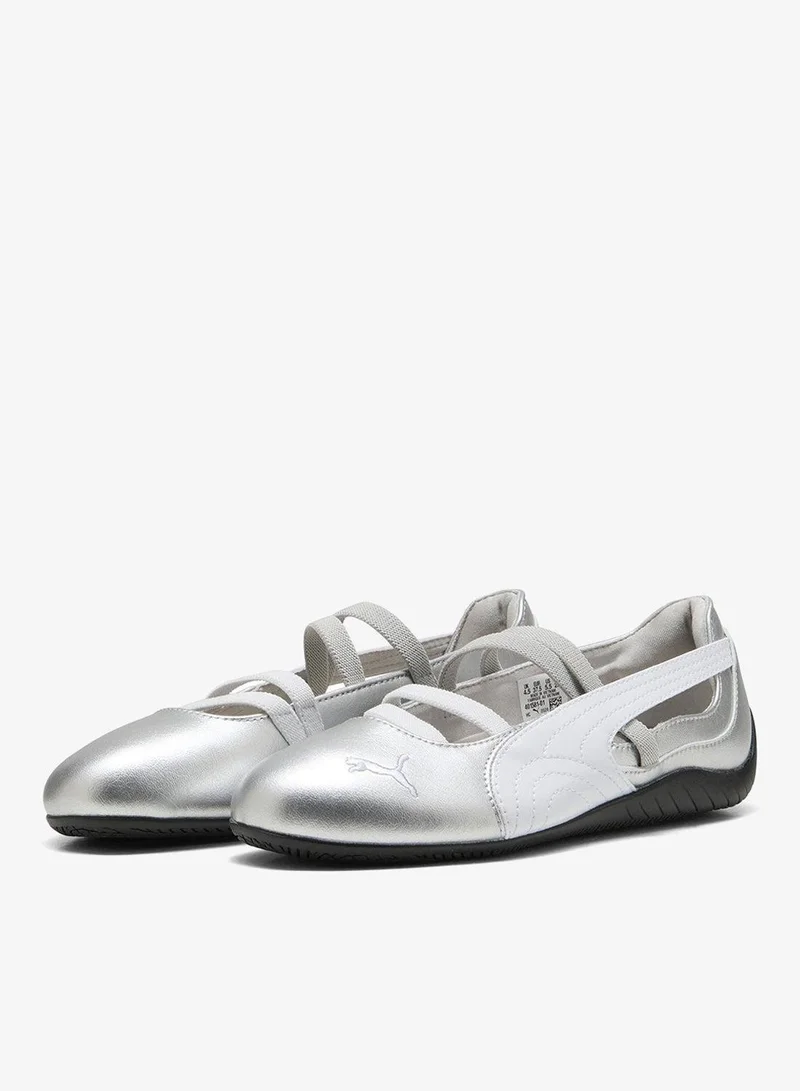 Puma PUMA Silver-PUMA White Speedcat Ballet Metallic for Women | Best Price UAE