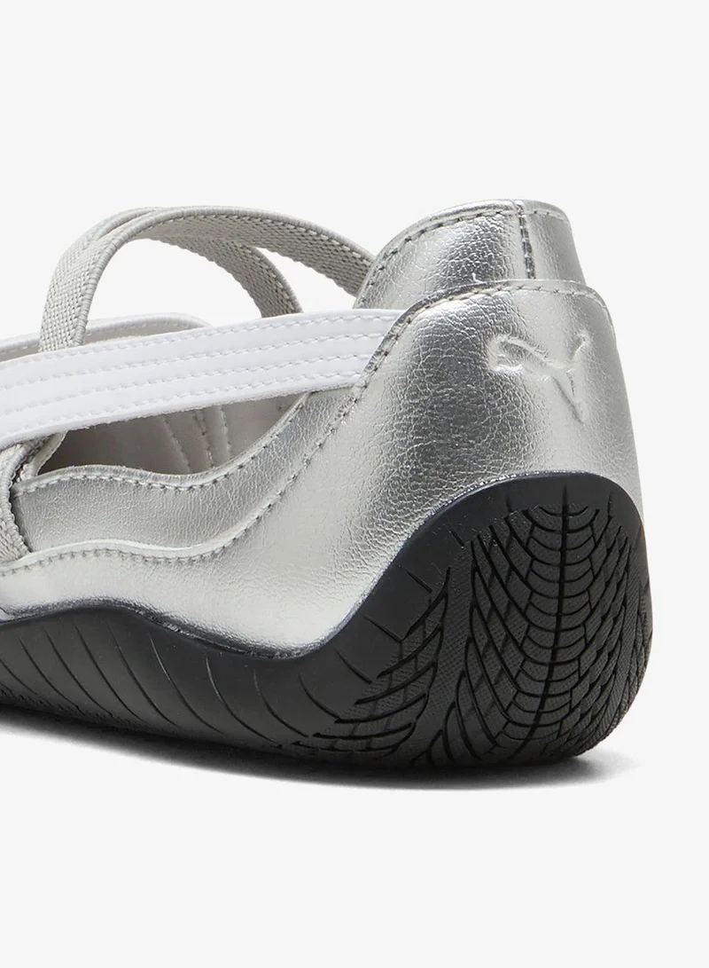 Puma PUMA Silver-PUMA White Speedcat Ballet Metallic for Women | Best Price UAE
