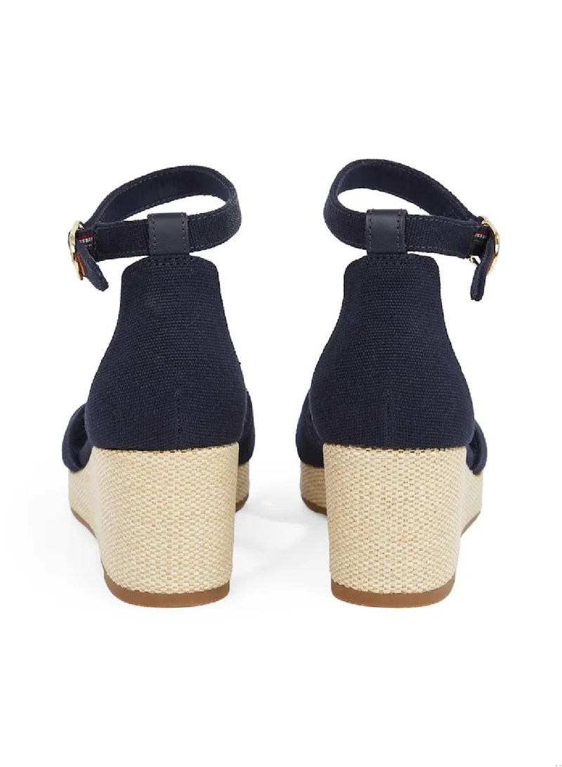 TOMMY HILFIGER Criss-Cros Mid Wedge Espadrilles