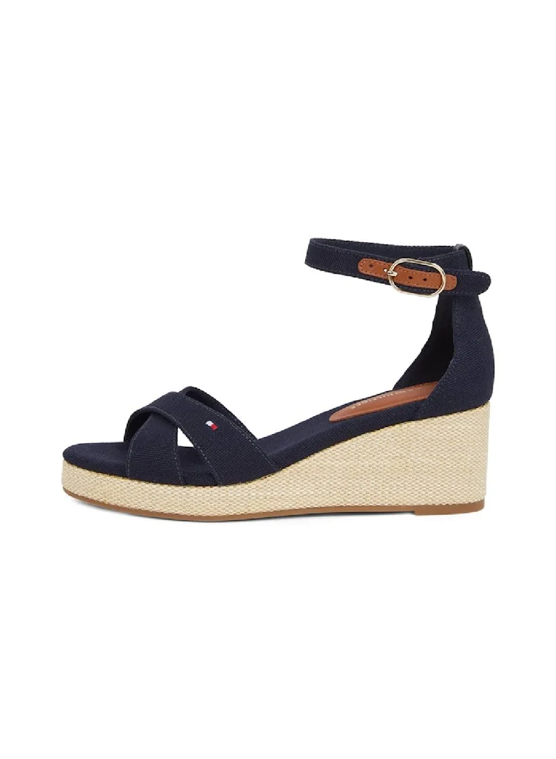 TOMMY HILFIGER Criss-Cros Mid Wedge Espadrilles