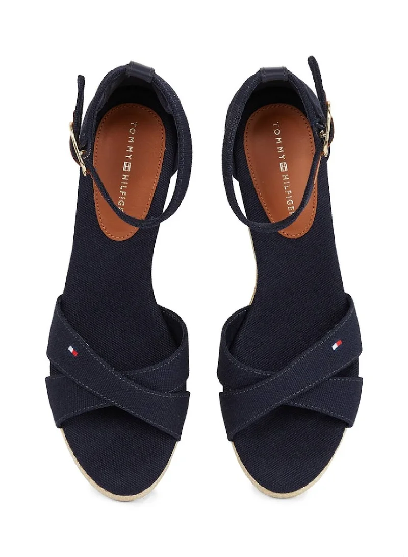 TOMMY HILFIGER Criss-Cros Mid Wedge Espadrilles