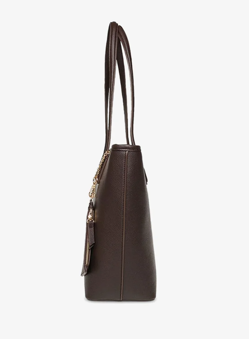 ANNE KLEIN  Anne Klein Logo Detail Zippered Tote Bag for Women | Best Price UAE