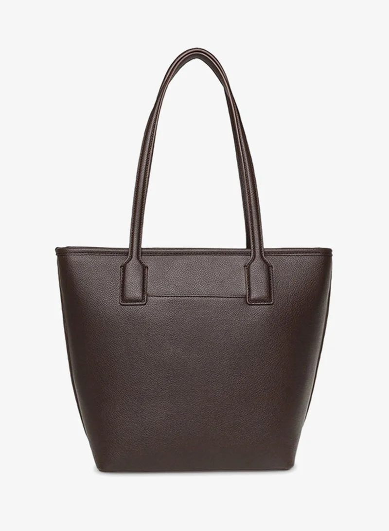 ANNE KLEIN  Anne Klein Logo Detail Zippered Tote Bag for Women | Best Price UAE