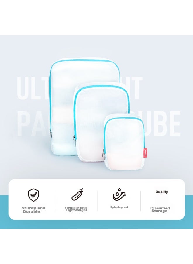 Pack All Travel Storage Bag Set, Luggage Organizer, Portable Clothes Storage Bag, Three-piece Set, Lightweight Version - Image 2
