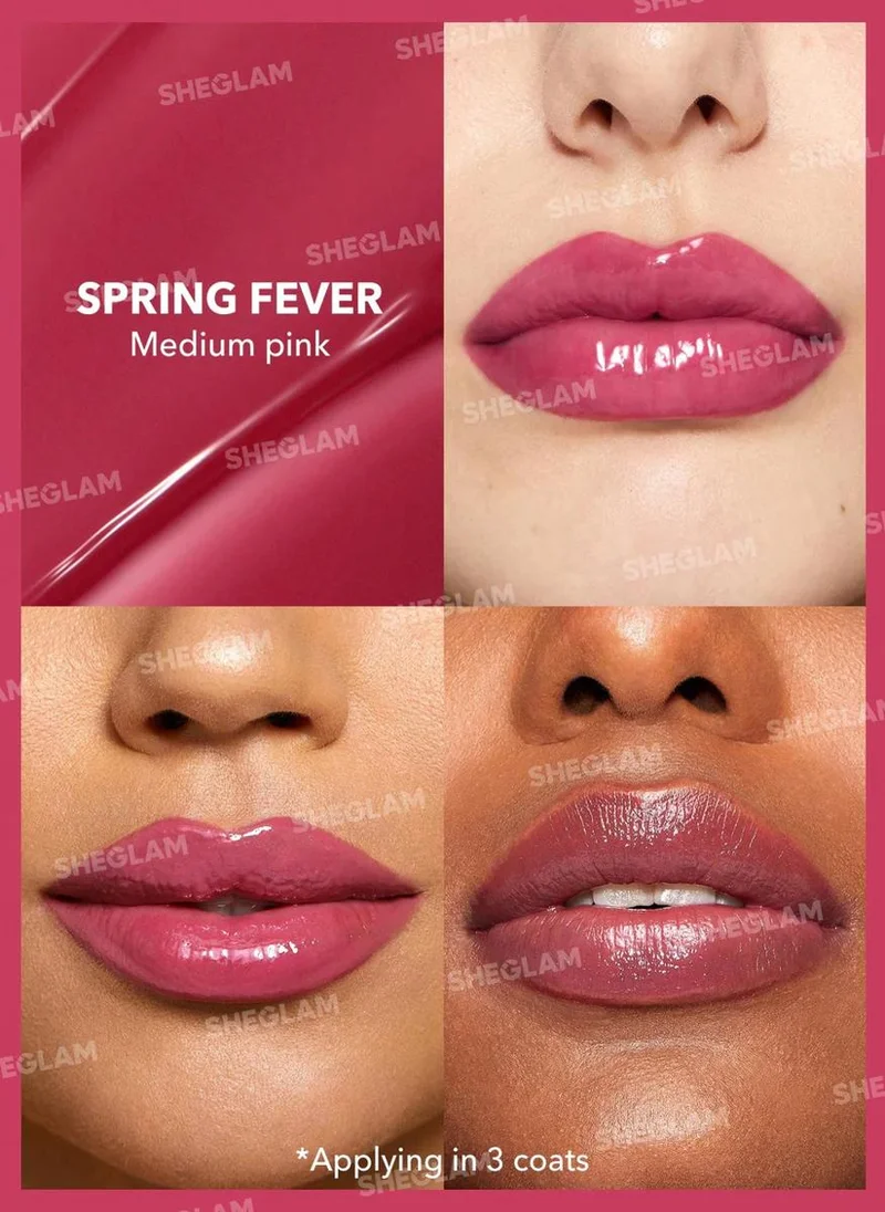 شيجلام Pout-Perfect Shine Lip Plumper-Spring Fever