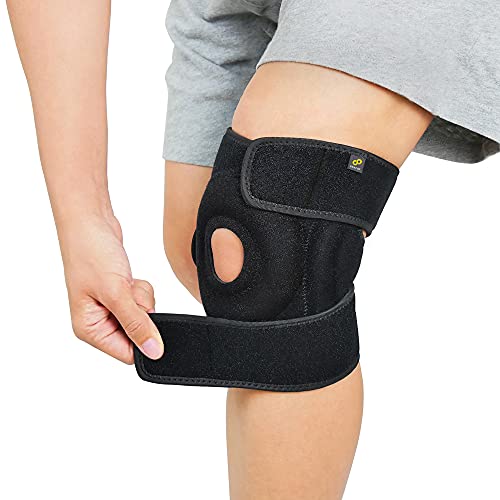 Bracoo Knee Stabilizer Support Brace, Open-Patella Support - Joint Pain Relief for Sprains, Arthritis, MCL, LCL, Sports Injury & Recovery, KP30 - Image 4