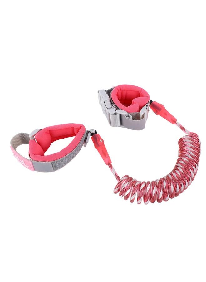 Thoraya Children Security Bracelet Multi Functional Reflective Wristband Leash Harness for Outdoor Rose Red 6.6ft (Reflective With Lock)  - Image 3