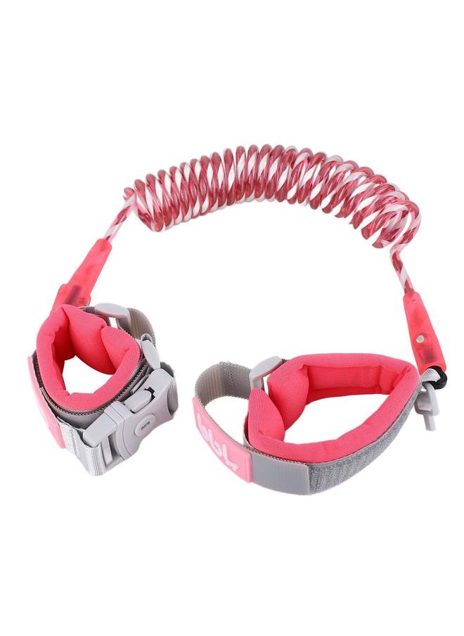 Thoraya Children Security Bracelet Multi Functional Reflective Wristband Leash Harness for Outdoor Rose Red 6.6ft (Reflective With Lock)  - Image 1