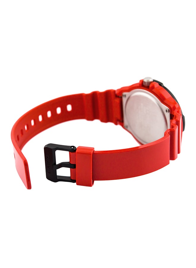 CASIO Men Water Resistant Analog Watch MRW-200HC-4BVEF - 45 mm - Red - Image 2