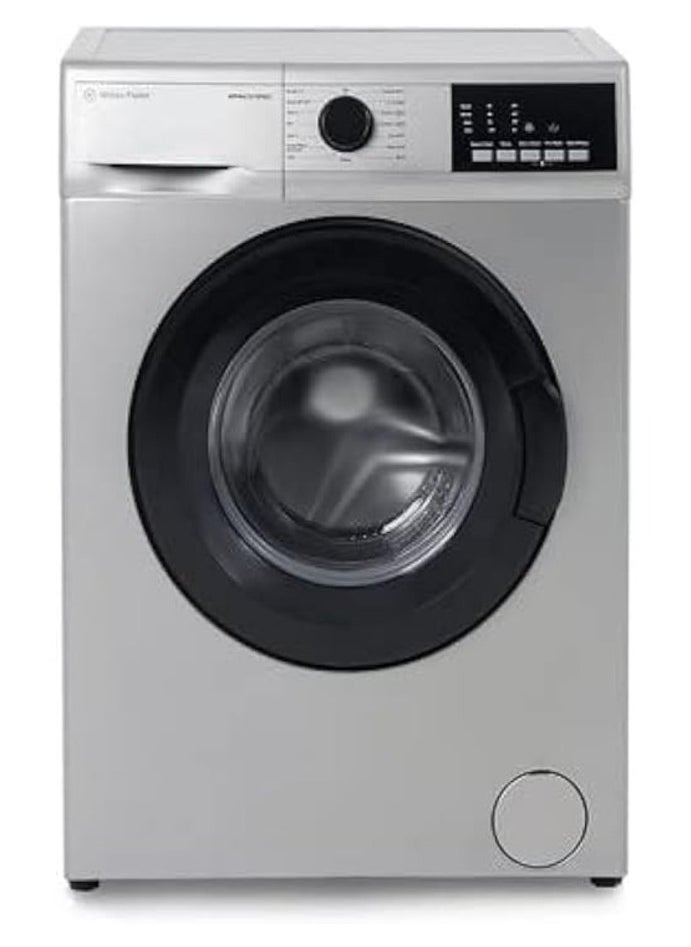 وايت بوينت غسالة ملابس وايت بوينت تحميل امامي ديجيتال، سعة 6 كيلو، فضي - WPW61015PDS 