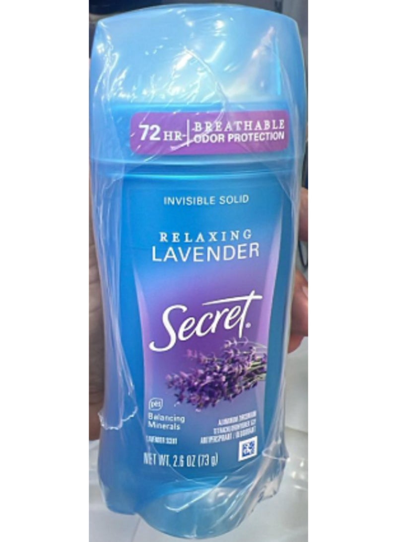 Secret Invisible Solid Antiperspirant and Deodorant