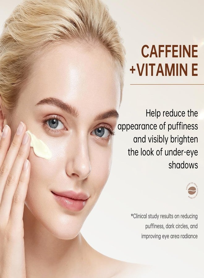BOLI Caffeine Eye Cream, Under Eye Cream Niacinamide Peptides for Puffy Bags Fine Lines Dark Circles (1.05 oz - Image 5