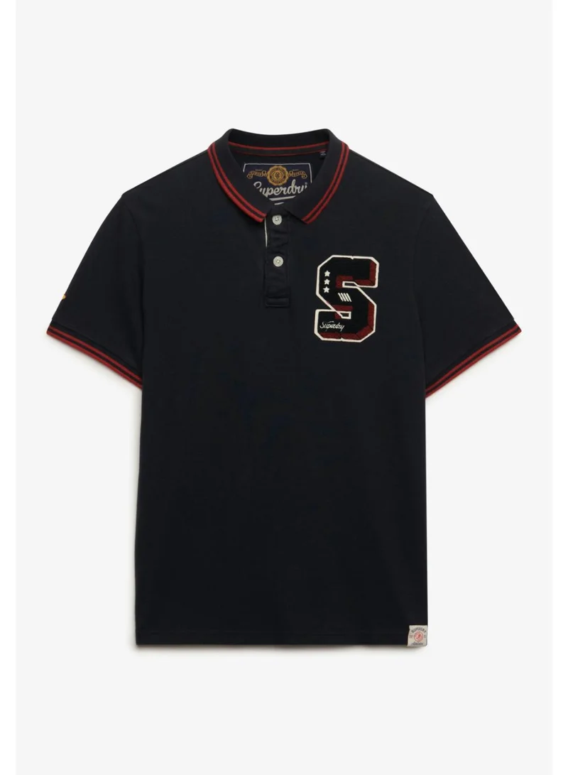 Superdry Vintage Athletic Patch Polo Shirt