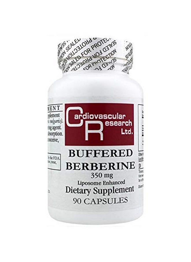 Cardiovascular Research Buffered Berberine 350 Mg White 90 Count  - Image 1