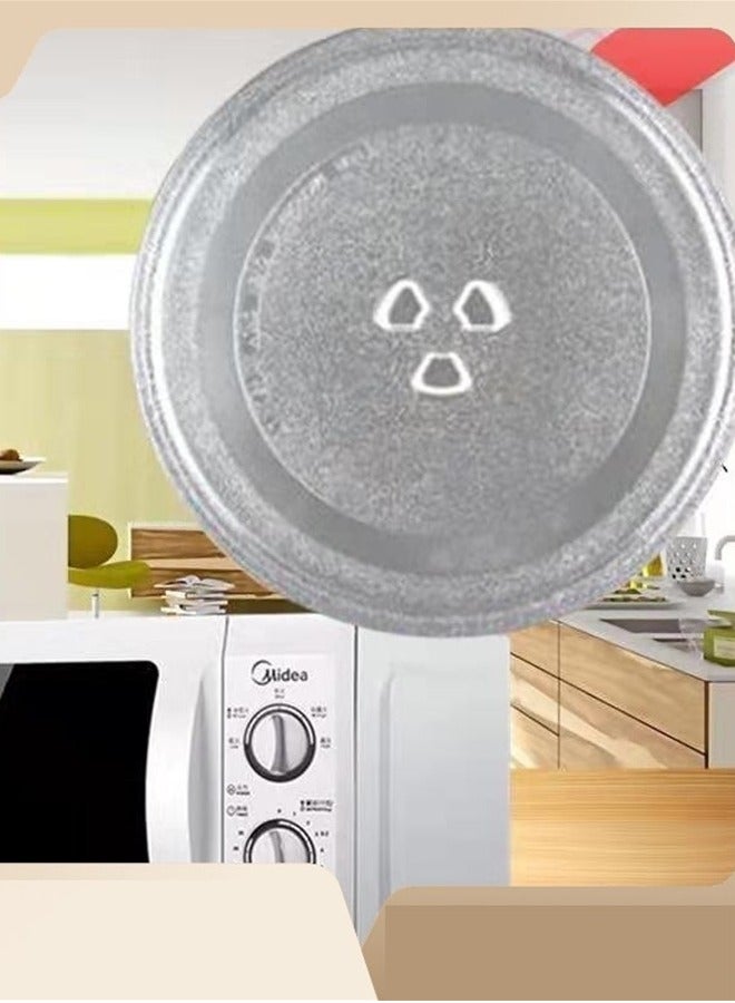 METER STAR صغرة 9.6 بوصة 24.5cm الميكروويف الزجاج القرص الدوار لاستبدال فرن الميكروويف الصغيرة - Image 3