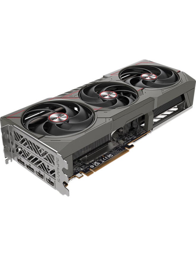 Sapphire Amd Radeon™ Rx 9070 Gre 12gb Gddr6 Metal Alloy Pulse Deepseek Ai Gaming Independent Graphics Card - Image 1