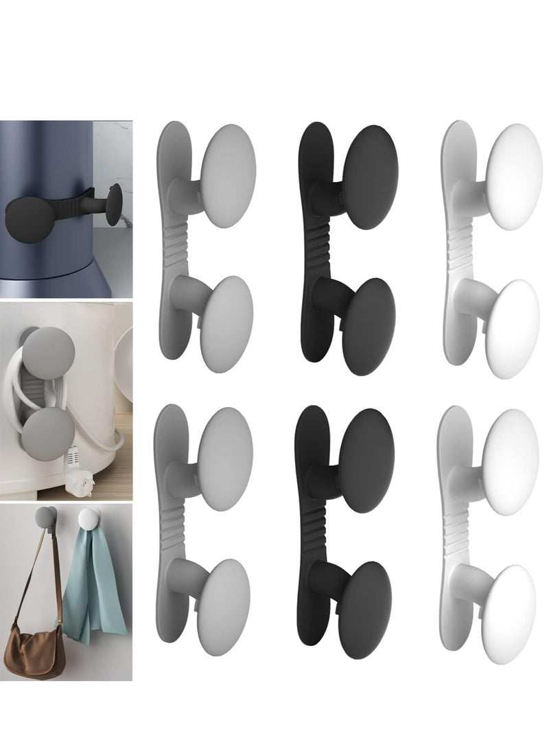 Joyelink 6 Pack Cord Organizer for Appliances, Cord Holder Cord Wrap Cable Organizer Stick On Flat or Round Surface Multifunctional Adhesive Hooks for Small Kitchen Appliances, Blenders, Coffee Maker - Image 1