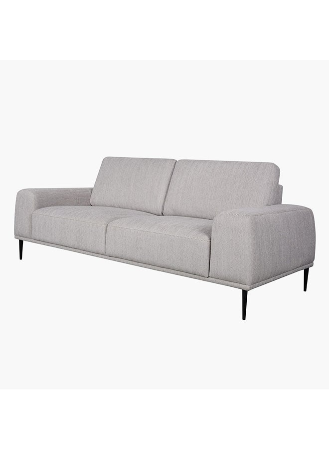 Home Box Baron 3-Seater Fabric Sofa 93 x 82 x 212 cm - Image 2