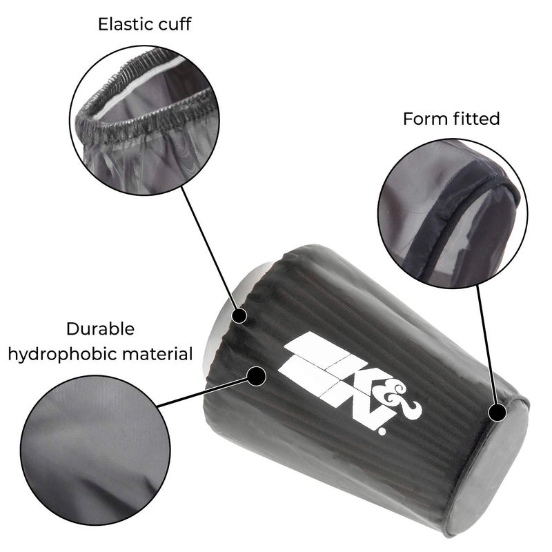 K+N K&N RX-4990DR Red Drycharger Filter Wrap - For Your K&N 57S-9500 Filter  - Image 2